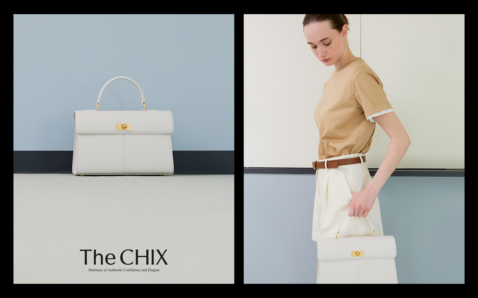 Graphic depicting UI-styled buttons with different categories of interior design items on top of an image of a modern interior living room.