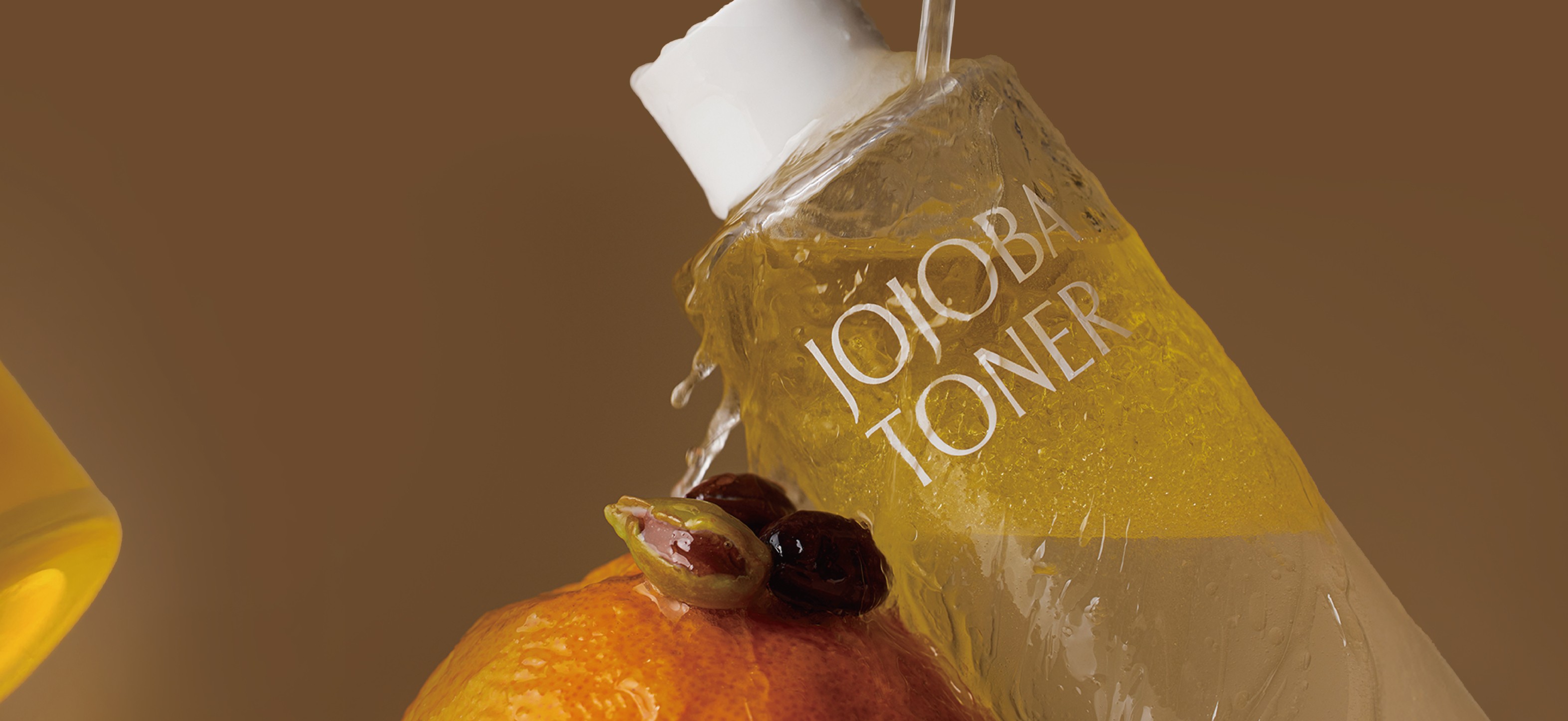 Anders brand wordmark in white placed on top of an image of a modern interior design.