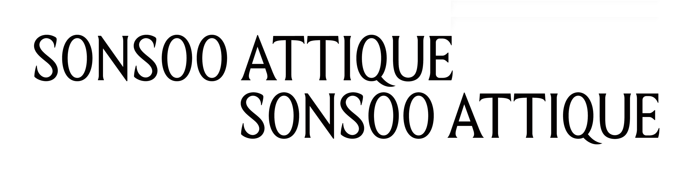 Emblem design for Madame FC depicting an M monogram in a circle with the words "Madame FC EST. 2003" inside on top of a background image of a soccer stadium.